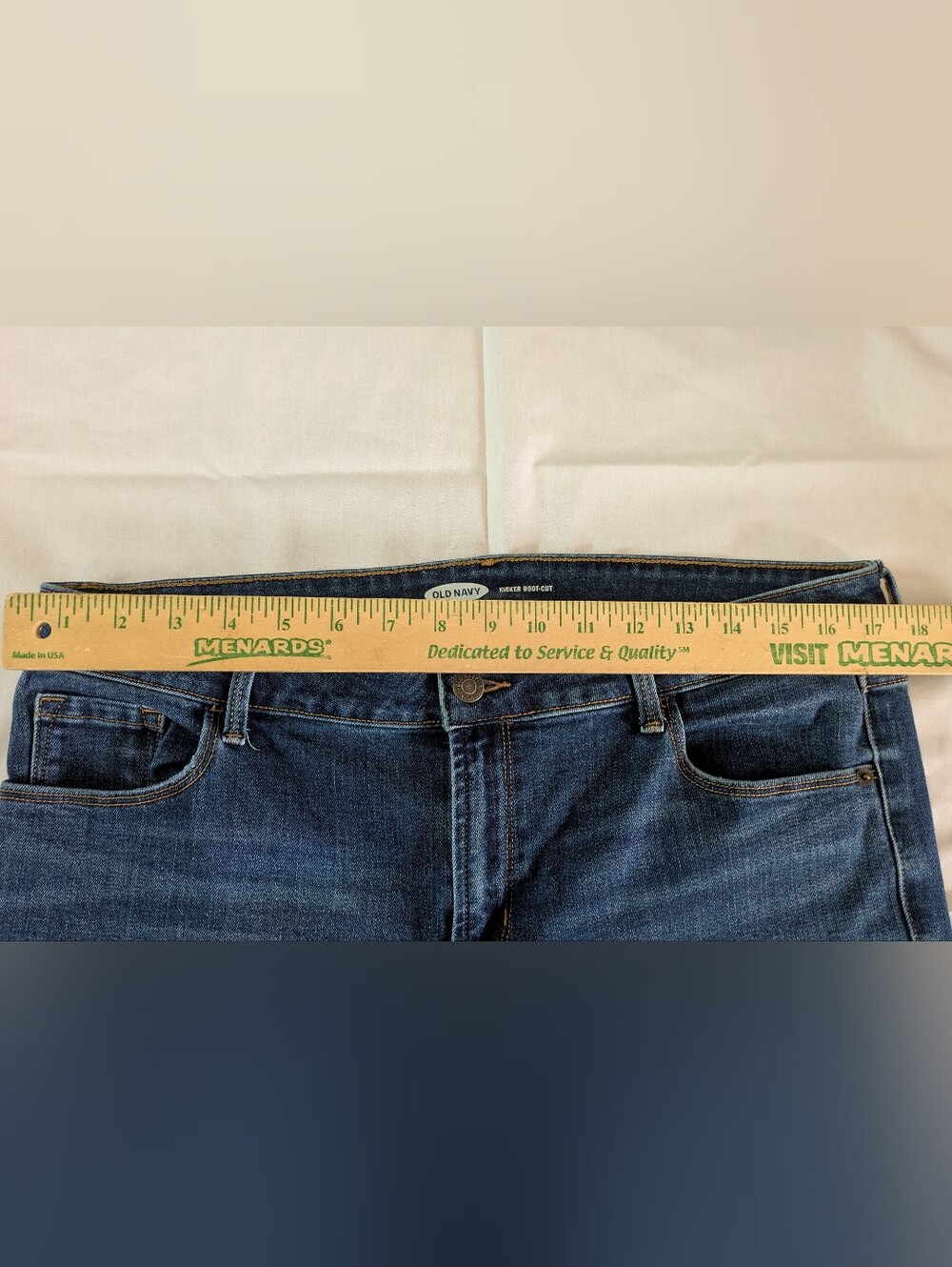 Old Navy Short Kicker Boot Cut Jeans - Picture 5 of 8